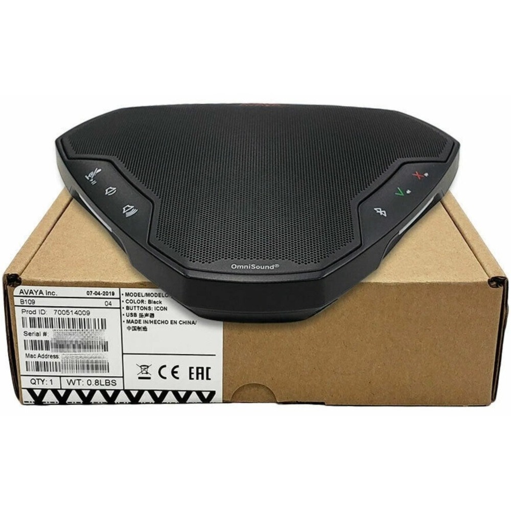 Avaya B109 / 700514009 Personal Conference Speaker Phone W/ Case  Brand New